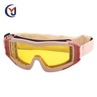 Camouflage Tactique Eyeshield Combat Interchangeable Lentille Tactique Lunettes De Tir Lunettes De Chasse Lunettes Lunettes