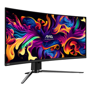 Moniteur de jeu incurvé MSI MAG 341CQP QD-OLED 34 pouces avec résolution de panneau 3440x1440 (UWQHD) <span class=keywords><strong>abd</strong></span> 175Hz taux de rafraîchissement moniteur 2K - Product Image 2