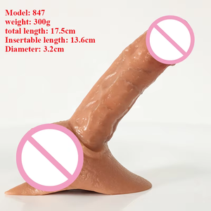 GF <span class=keywords><strong>Packer</strong></span> – manchon de pénis creux en Silicone réaliste 2 en 1 avec grand Scrotum, emballage doux <span class=keywords><strong>Ftm</strong></span>, pénis esthétique pour lesbiennes, vente en gros - Product Image 6