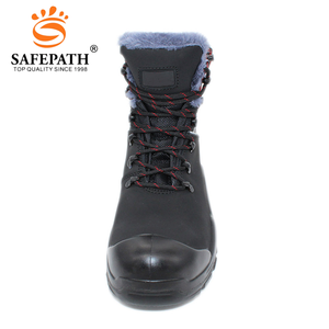 S3 protezione industriale <span class=keywords><strong>scarpe</strong></span> di sicurezza invernali in pelle da uomo stivali da lavoro <span class=keywords><strong>con</strong></span> fodera in pelliccia <span class=keywords><strong>scarpe</strong></span> di sicurezza uomo - Product Image 4