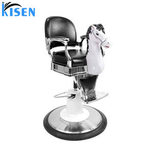 Silla de Barbería Kisen Horse de Alta Calidad para Salón de Belleza, Color Opcional para Niños, con un Lindo Juguete de Animalito - Product Image 3