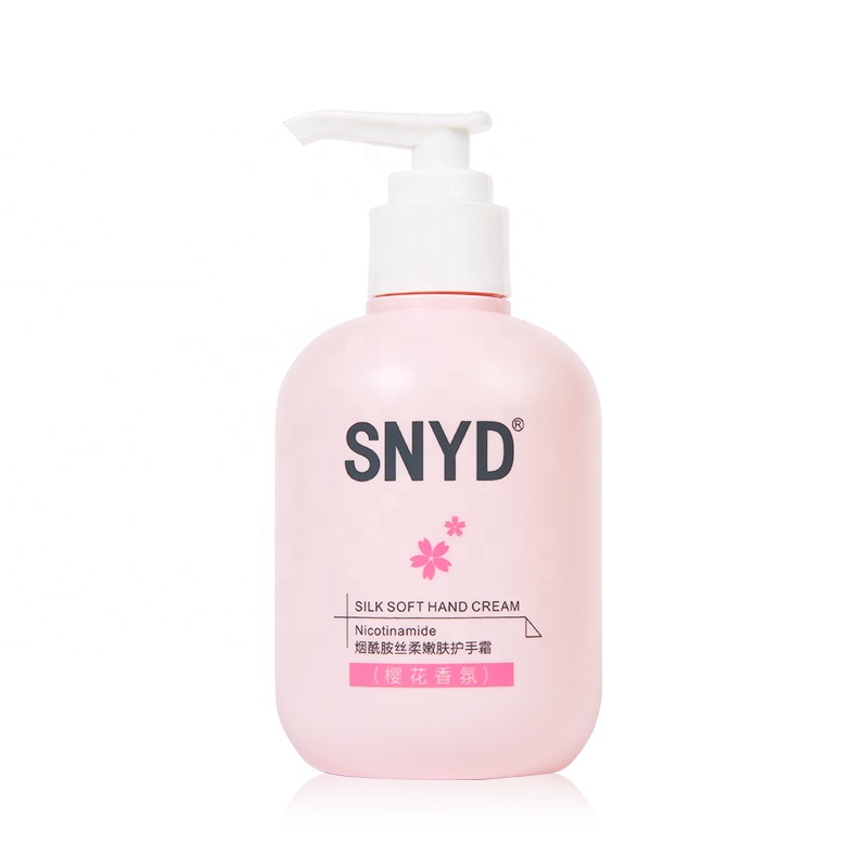 Новое поступление 2021, крем для рук, питательный крем для ухода за руками в бутылке с цветком вишни