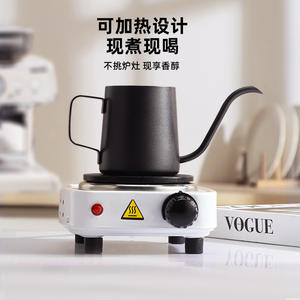 Tetera de cuello de cisne Mongdio de acero inoxidable para café, de grado alimenticio, capacidad estándar - Product Image 5