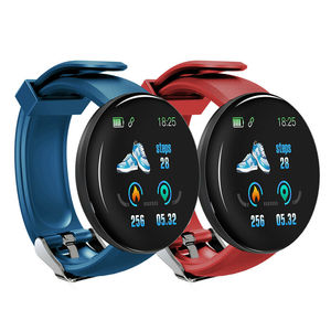 Giá Rẻ Đầy Đủ Màn Hình Cảm Ứng D18 Cuộc Gọi Không Dây Thông Minh Đồng Hồ Smartwatch Vòng Đeo Tay Với Tin Nhắn Thông Báo Huyết Áp Huyết Ox - Product Image 1