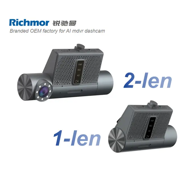 4g Gps Wifi Dashcam 3ch 1080p Full Hd Video Recorder Dual Lens Vehicle Camera Recorder Dash Cam H.265 4G Dashcam Mdvr