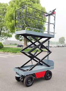 뜨거운 판매 가위 이동식 플랫폼 온실 파이프 레일 트롤리 온실 - Product Image 5