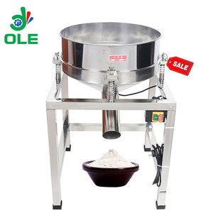 Máy Sàng Sàng Rung Bột Mì Bằng Thép Không Gỉ Chạy Điện Máy Sàng Lắc Cát Màn Hình Lưới - Product Image 2