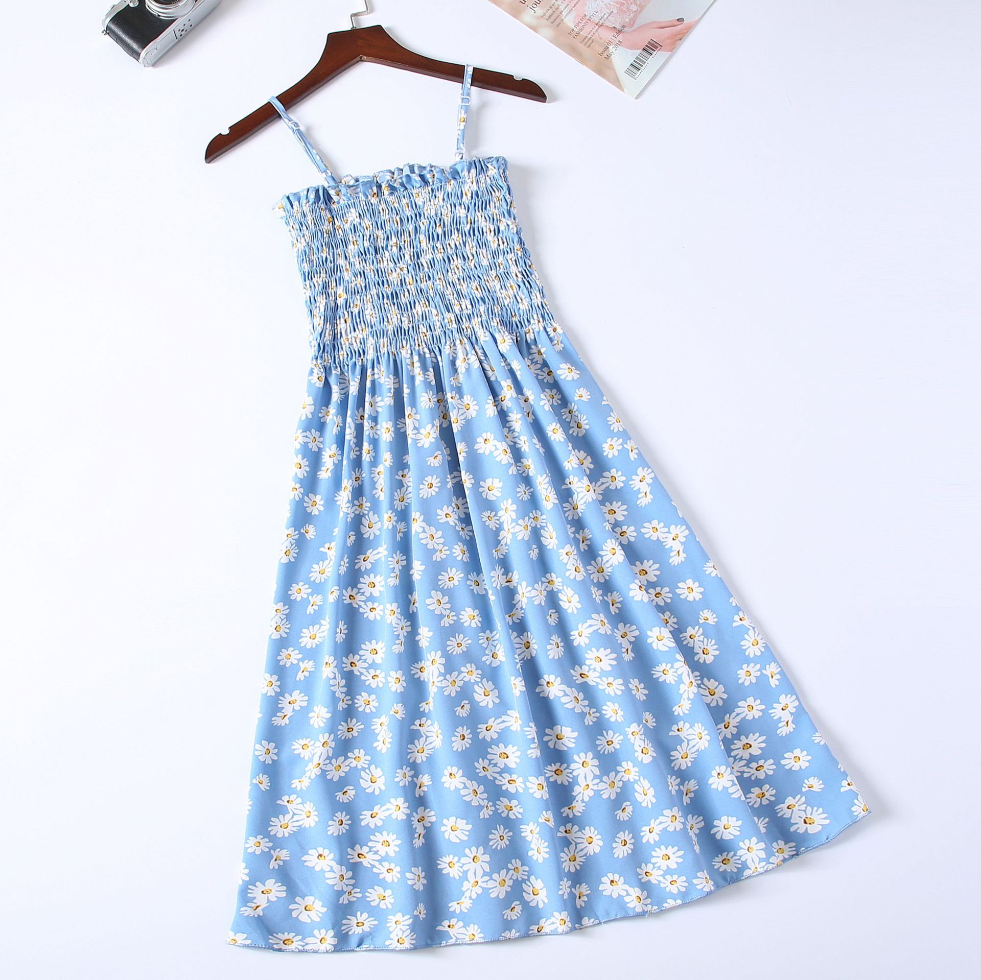 sachin and babi light blue dress Women's Chiffon Midi Dresses main image 0