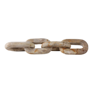 Scultura a catena in marmo, decorazione moderna per bagno, ufficio, soggiorno, statua decorativa da scaffale - Product Image 1