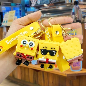 Portachiavi in Gomma Creativo <span class=keywords><strong>di</strong></span> <span class=keywords><strong>SpongeBob</strong></span> SquarePants, Personalizzato e Carino, Ideale per Coppie, Perfetto Come Regalo - Product Image 3