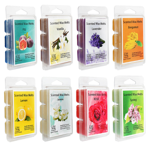 Kit <span class=keywords><strong>de</strong></span> cire <span class=keywords><strong>de</strong></span> soja naturelle <span class=keywords><strong>de</strong></span> haute qualité, lot <span class=keywords><strong>de</strong></span> 8 tubes chauffants parfumés, cire <span class=keywords><strong>de</strong></span> soja naturelle, Rose et lavande, 2.5 oz - Product Image 2