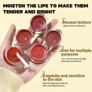 OEM ODM Rouge à lèvres portable mignon 2 en 1, <span class=keywords><strong>masque</strong></span> pour les lèvres, combinaison jour et <span class=keywords><strong>nuit</strong></span>, soin hydratant des lèvres - Product Image 3