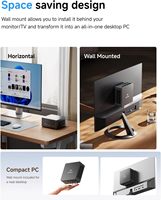 Chipboard MINISFORUM UM690L Slim Mini PC Amd 9 6900hx Lpddr5 32gb Output Video 8K Usb4(8k) Seri Dp Kapasitas Dapat Diperluas