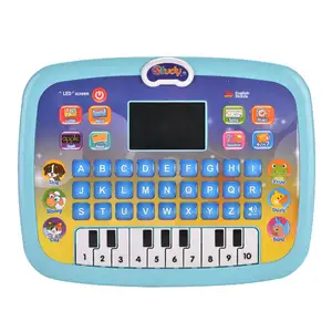 Groothandel Kids Led Screen Tablet Pad Leren Machines Tablet Baby Educatief Speelgoed