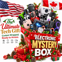 Coffret Mystère Électronique de Noël en Gros - 1 à 3 Pièces Aléatoires - Plus de 500 Gadgets de Haute Valeur Différents - Prix Grossiste