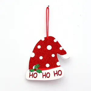 Factory oem accept custom sample/logo/label/design/material christmas hanging gift tag