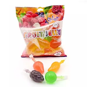 Assorted Snack Colorful Cute Fruit Shape Yummy Juice Fruity Jelly From China