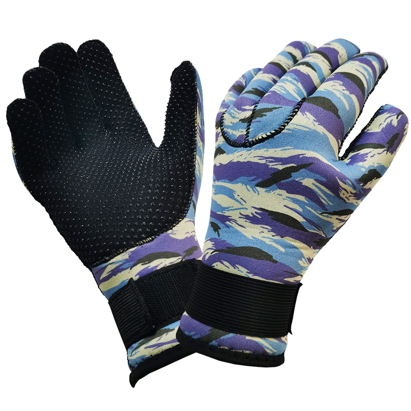 Factory OEM Camo Printing Gloves Water