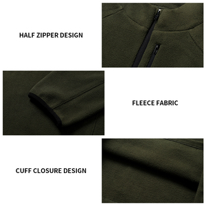 Polo a Maniche Lunghe Vintage in Poliestere di Alta Qualità per Uomo, <span class=keywords><strong>Senza</strong></span> <span class=keywords><strong>Cappuccio</strong></span>, Abbigliamento Casual - Product Image 4