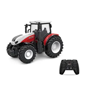 Büyük fiyat Mini uzaktan kumanda Rc çiftlik Model kamyon yüksek performans kırmızı ucuz oyuncak çiftlik traktörü çocuklar için