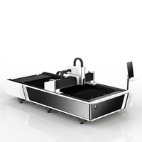 Machine de découpe de tôles CNC à fibre laser 3000W, commande automatique, refroidissement par eau, 3 axes, vitesse 100m/min, garantie 5 ans