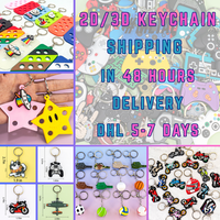 Wholesale 2D Soft PVC Gamepad Carabiner Keychain Cute Cartoon Character Rubber Keyring Accessories Gamers Anime Lovers