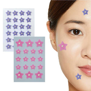 Kleurrijke Bloemen En Sterren <span class=keywords><strong>Acne</strong></span> <span class=keywords><strong>Patch</strong></span> Met Strass Puistje Patches <span class=keywords><strong>Crystal</strong></span> Anti <span class=keywords><strong>Acne</strong></span> Sticker Schoon Puistje Dag Nacht Effect - Product Image 4