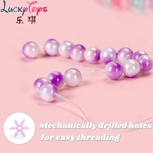 Kit de fabrication de bijoux pour enfants, très vendu, avec perles alphabet, élastiques, jouet éducatif, cadeau princesse pour filles - Product Image 4