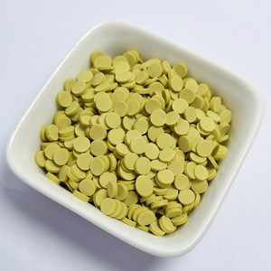 Confettis en argile polymère de 5 mm, motifs ronds à pois variés, pour la création artisanale et le bricolage - Product Image 1