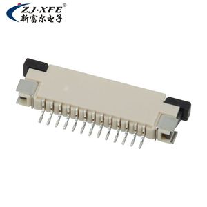 Connecteur FPC Xinfuer série 1.0D-nPBX, 4/10/16 broches en stock, pas de 1,0 mm, matériau LCP, connecteur coulissant de type SMT - Product Image 5