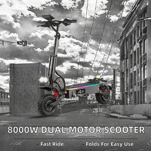 Patinete Eléctrico Plegable de Dos Ruedas con Motor Dual de 1600W para Adultos, 20Ah, con Sensor Digital y Alta Capacidad de Carga - Product Image 4