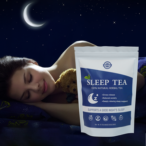 Thé en poudre Chinaherbs Naturel Bonne Nuit, saveur personnalisée, pour un sommeil profond, à base de plantes biologiques, pour le bien-être holistique - Product Image 3