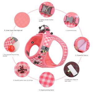 Tali Dada Anjing Bahan Kain untuk Anjing Kecil/Sedang, Reflektif 360 Derajat, Pereda Stres, untuk Jalan-jalan Anjing, Hewan Peliharaan, Anak Anjing - Product Image 4