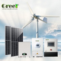Éolienne à pas variable 5 kW 10 kW avec connexion au réseau ou hors réseau et batterie lithium-ion