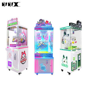 Machine à griffes d'intérieur pour enfants, modèle <span class=keywords><strong>robot</strong></span> mignon, à monnayeur, attrapeur de peluches, jeu de récompenses - Product Image 2