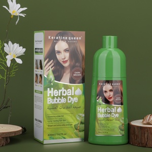 Champú Tinte para el Cabello 3 en 1 Negro Instantáneo, Orgánico, a Base de Hierbas, para Refrescar el Cabello, para Hombres y Mujeres, Venta al Por Mayor - Product Image 6