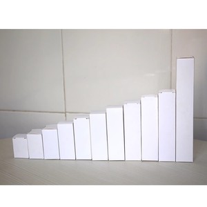 Boîtes d'Emballage Cosmétiques Universelles à Tiroir Vide Noir/Blanc/Kraft 3*3*10cm pour Rouges à Lèvres, Revêtement UV, Lamination Mate, Recyclables - Product Image 2