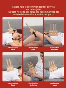 Boîte de bâtonnets de moxa portables à six trous en bambou naturel écologique pour <span class=keywords><strong>la</strong></span> moxibustion anti-rhumatismale de <span class=keywords><strong>la</strong></span> <span class=keywords><strong>médecine</strong></span> traditionnelle chinoise pour les pieds - Product Image 4