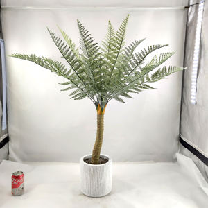 <span class=keywords><strong>เฟิร์น</strong></span>ปลอมขนาดใหญ่,ต้นไม้ปลอมสำหรับตกแต่งหน้าจอในร่มและกลางแจ้งพืชจำลองการจัดสวนกระถางบอนไซ - Product Image 4