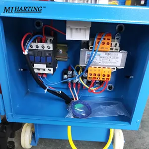 Máquina remachadora hidráulica eléctrica, conducto Rectangular, remachador de tuberías Hvac, prensa de aire, remachado Orbital de ventilación
