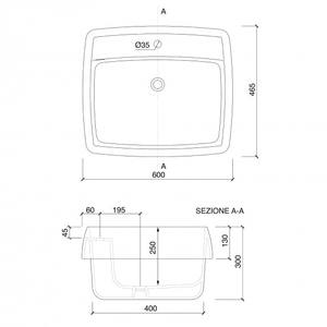 Scarabeo Arco rivestito moderno lavabo in ceramica per Hotel a casa o bagno lavabo a mano con materiale lapideo - Product Image 3