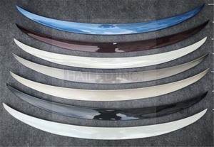 Aileron de style MP pour berline Série 3 2012-2018 F30 <span class=keywords><strong>320i</strong></span> 325i 330i, becquet de coffre arrière, ABS noir brillant, aspect fibre de carbone - Product Image 4