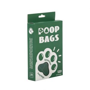 Bolsas de HDPE Gruesas y Biodegradables con Asas, Directas de Fábrica, MOQ Bajo, con Aroma Fuerte a Lavanda para Desechos de Mascotas - Product Image 5