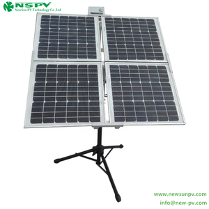 Nuevo Diseño de Sistema de Energía Solar de Doble Eje de 100W, Silicio Monocristalino, Mini Controlador de Seguimiento Inteligente MPPT NSPV0010, Energía Solar - Product Image 6
