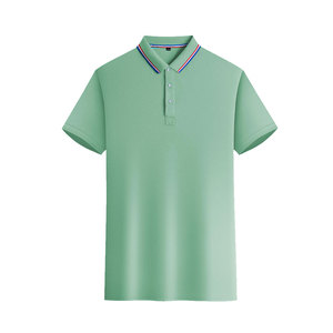 卸売カスタムロゴ織りゴルフシャツプリントビジネスユニフォームメンズ速乾サファリスタイル - Product Image 6