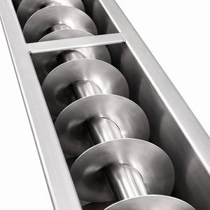 Convoyeur à vis hélicoïdal <span class=keywords><strong>LS315</strong></span>-6M en acier inoxydable SUS304 résistant aux acides, alimentateur industriel à vis sans fin de 6 m pour poudre chimique corrosive <span class=keywords><strong>LS315</strong></span> - Product Image 5