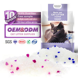 Vente en gros OEM absorbant acheter cristal litière pour chat sable <span class=keywords><strong>organique</strong></span> en vrac blanc <span class=keywords><strong>gel</strong></span> de <span class=keywords><strong>silice</strong></span> litière pour chat cristal - Product Image 2