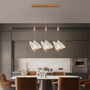 2021 oro di colore Acrilico Lampadario Farfalla <span class=keywords><strong>Tiffany</strong></span> Lampada A Sospensione Ha Condotto Le Luci - Product Image 3