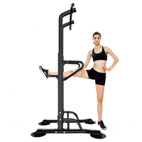 Alat Latihan Kekuatan Multifungsi Power Tower Pull Up Station Free Standing Dip Station untuk Home Gym