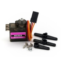 Servomoteur MG90S 12g haute résistance avec engrenages entièrement métalliques pour avions RC et projets robotiques